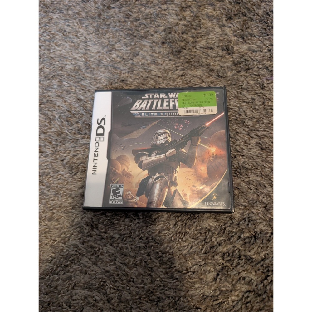 Star Wars Battlefront: Elite Squadron Nintendo DS *CIB W/ Manual Tested Works